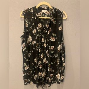 Great Layering Piece!  Siren Lily Sleeveless Shear Tunic Size 2X